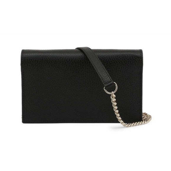 Gucci Marmont Black Dollar Calfskin Leather Interlocking GG - Picture 4 of 9